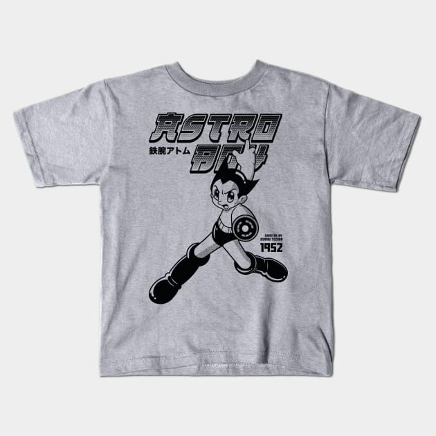 Vintage astro boy Kids T-Shirt by redwane